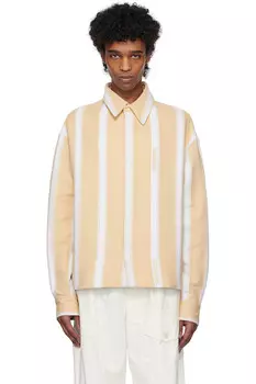 Рубашка из бумаги Jacquemus, мультиколор