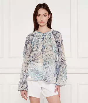 Рубашка из денима Loose fit Guess Jeans, синий