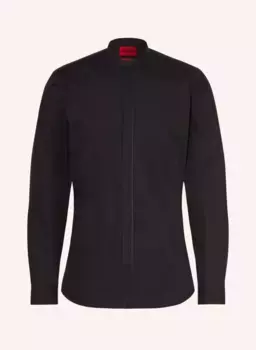 Рубашка из джерси enrique extra slim fit Hugo, черный