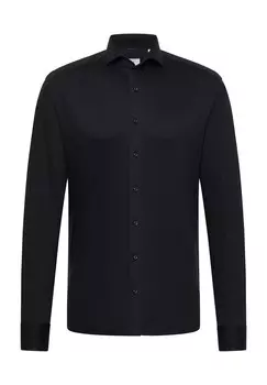 Рубашка из джерси MODERN FIT ETERNA, черный