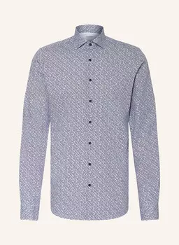 Рубашка из джерси пятого уровня по фигуре Olymp, синий