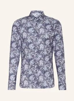 Рубашка из джерси приталенного кроя Desoto, серый