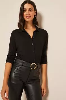 Рубашка из джерси с длинными рукавами Friends Like These, черный