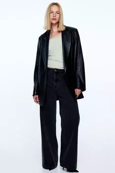 Рубашка из джерси с длинными рукавами H&M, зеленый