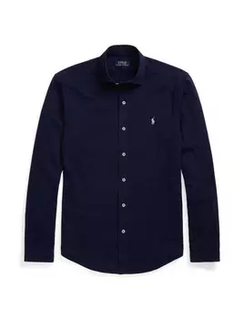Рубашка из джерси с длинными рукавами Polo Ralph Lauren, черный