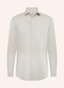 Рубашка из джерси стандартного кроя Boggi Milano, коричневый