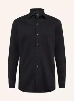 Рубашка из джерси стандартного кроя Boggi Milano, черный