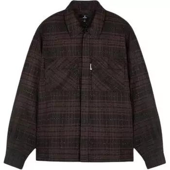 Рубашка из фланелевой ткани Rep REPRESENT, Coffee