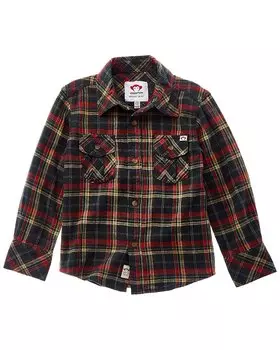 Рубашка из фланели Appaman, зеленый