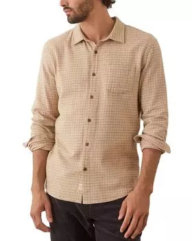 Рубашка из фланели Tahoe Marine Layer, коричневый/бежевый