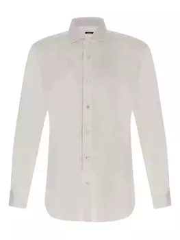 Рубашка из хлопка Barba, белый