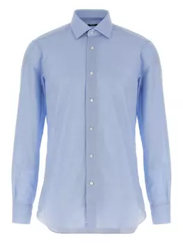 Рубашка из хлопка Barba, синий