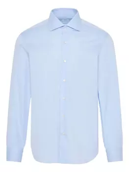 Рубашка из хлопка Barba, синий