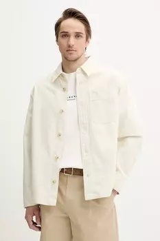 Рубашка из хлопка, базиль, броде, пуатрин A.P.C., бежевый