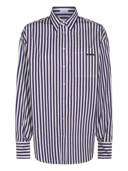 Рубашка из хлопка Brunello Cucinelli, белый