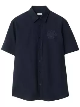 Рубашка из хлопка Burberry EKD, синий