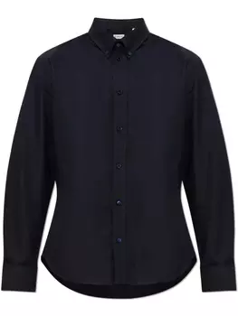 Рубашка из хлопка Burberry, синий