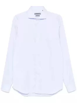 Рубашка из хлопка Corneliani, синий