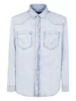 Рубашка из хлопка DONDUP, синий