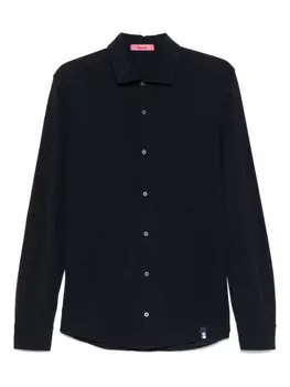 Рубашка из хлопка Drumohr, синий