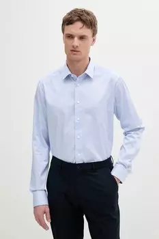 Рубашка из хлопка Eton, синий