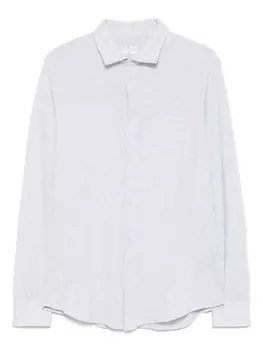 Рубашка из хлопка Fedeli, серый