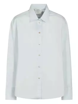 Рубашка из хлопка Forte Forte, синий