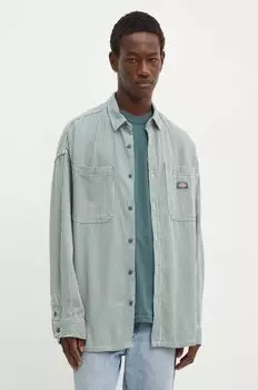 Рубашка из хлопка HICKORY Dickies, зеленый