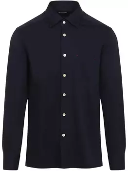Рубашка из хлопка Kiton, синий