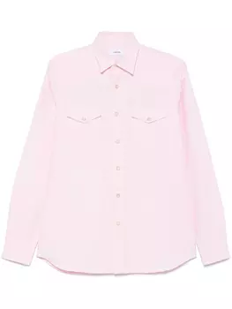 Рубашка из хлопка Lardini, розовый