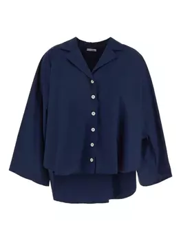 Рубашка из хлопка Malo, синий