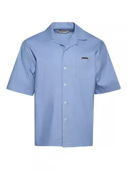 Рубашка из хлопка Marni, синий