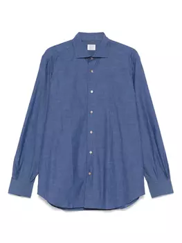 Рубашка из хлопка Mazzarelli, синий