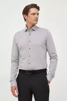 Рубашка из хлопка Michael Kors, серый