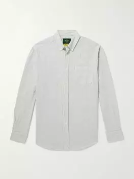 Рубашка из хлопка-оксфорда с застежкой на пуговицы PORTUGUESE FLANNEL, зеленый