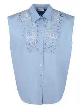 Рубашка из хлопка P.A.R.O.S.H., синий