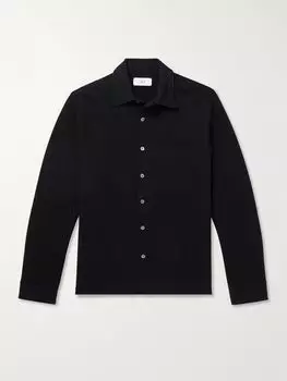 Рубашка из хлопка-пике MR P., черный