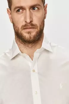 Рубашка из хлопка Polo Ralph Lauren, белый