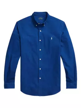 Рубашка из хлопка Polo Ralph Lauren, синий