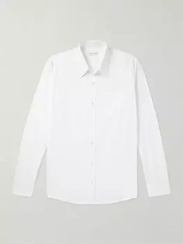 Рубашка из хлопка-поплина DRIES VAN NOTEN, белый