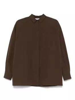 Рубашка из хлопка PT Torino, коричневый