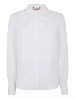 Рубашка из хлопка с классическим воротником Gentry Portofino, белый