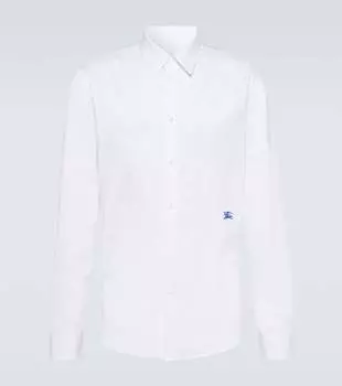Рубашка из хлопка с лейблом prorsum Burberry, белый