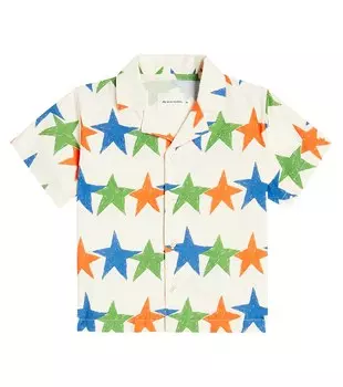 Рубашка из хлопка с принтом ojai The New Society, мультиколор