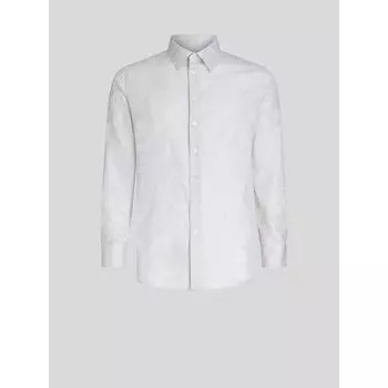 РУБАШКА ИЗ ХЛОПКА С ЖАККАРДОВЫМ УЗОРОМ ПЕЙСЛИ ETRO, зеленый