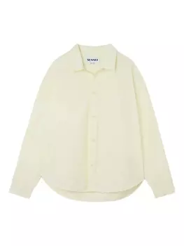 Рубашка из хлопка Sunnei, белый