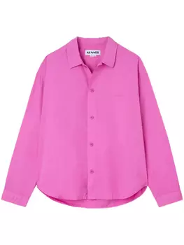 Рубашка из хлопка Sunnei, розовый