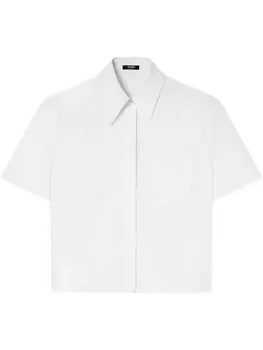 Рубашка из хлопка Versace, белый