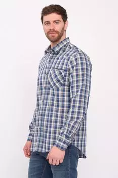 Рубашка из хлопка в клетку Lee Cooper, желтый