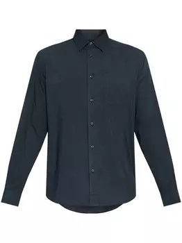 Рубашка из хлопка Woolrich, синий